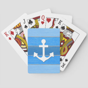 Nautisches Design Spielkarten