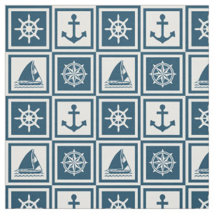 Nautisches Design Stoff
