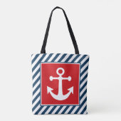 Nautisches Design Tasche (Rückseite)