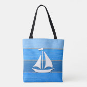 Nautisches Design Tasche (Rückseite)