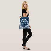 Nautisches Design Tasche (Am Model)
