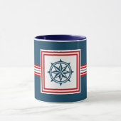 Nautisches Design Tasse (Zentrum)