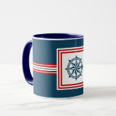 Nautisches Design Tasse (Vorderseite Links)