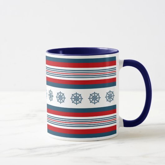 Nautisches Design Tasse (Rechts)
