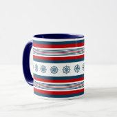 Nautisches Design Tasse (Vorderseite Links)