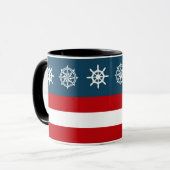 Nautisches Design Tasse (Vorderseite Links)