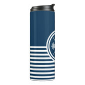 Nautisches Design Thermosbecher (Nach links gedreht)