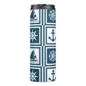 Nautisches Design Thermosbecher (Rückseite)