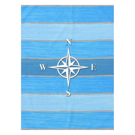 Nautisches Design Tischdecke (Vorderseite)