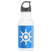 Nautisches Design Trinkflasche (Vorderseite)