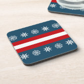 Nautisches Design Untersetzer (Linke Seite)