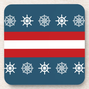 Nautisches Design Untersetzer