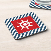 Nautisches Design Untersetzer (Linke Seite)