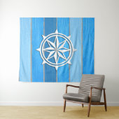 Nautisches Design Wandteppich (Beispiel (Horizontal))