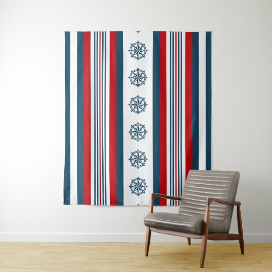 Nautisches Design Wandteppich (Beispiel)