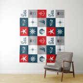 Nautisches Design Wandteppich (Beispiel)