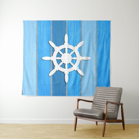 Nautisches Design Wandteppich (Beispiel (Horizontal))