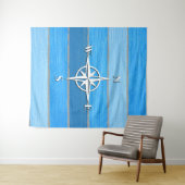 Nautisches Design Wandteppich (Beispiel (Horizontal))