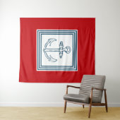 Nautisches Design Wandteppich (Beispiel (Horizontal))