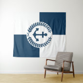 Nautisches Design Wandteppich (Beispiel (Horizontal))