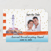 Nautisches Foto Save the Date (Vorne/Hinten)