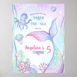 Nautisches Geburtstagsgedicht. Poster