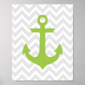 Nautisches Kinderzimmer Poster (Vorne)