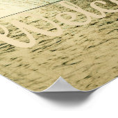 Nautisches klassisches Schiff (neutral) Poster (Ecke)