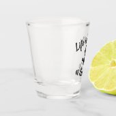 Nautisches LEBEN IST AM SEE BESSER | Schnapsglas (Links)