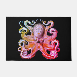 Nautisches Meer Octopus Dekoration Fußmatte