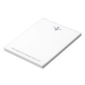 Nautisches Monografie-Editor mit Adresse Notizblock (Rotiert)
