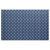 Nautisches Muster für blaue Anker Stoff (Fat Quarter (45,7 x 55,9 cm))