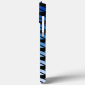 Nautisches Muster für Navy Stripes Case-Mate iPhone Hülle (Rückseite / Links)