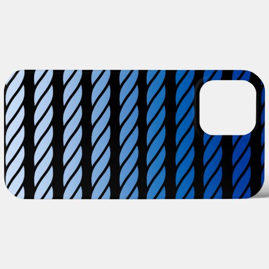Nautisches Muster für Navy Stripes Case-Mate iPhone Hülle (Rückseite (Horizontal))
