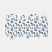 Nautisches Muster Geschenkschachtel (Ungefaltet)