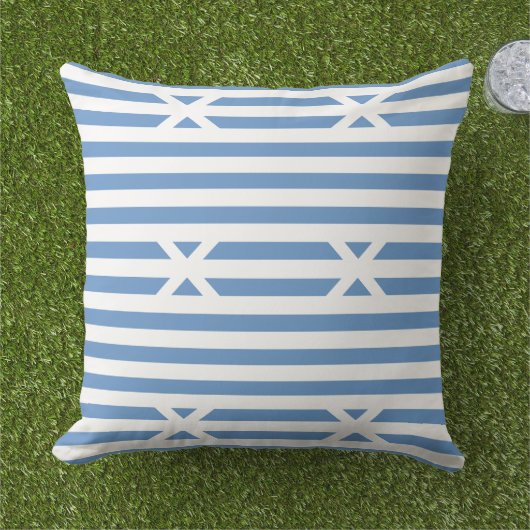 Nautisches Muster Kissen (Gras)