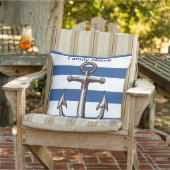 Nautisches Muster Kissen (Stuhl )