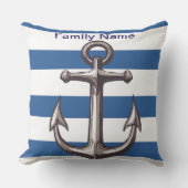 Nautisches Muster Kissen (Vorderseite)