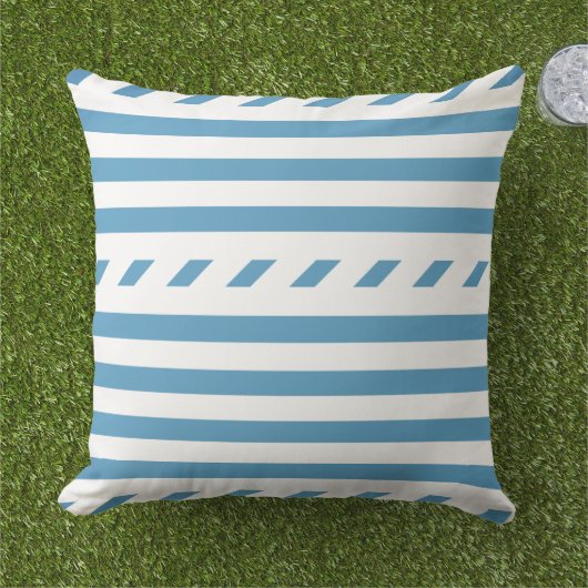 Nautisches Muster Kissen (Gras)
