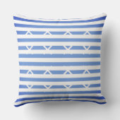 Nautisches Muster Kissen (Rückseite)