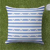 Nautisches Muster Kissen (Gras)