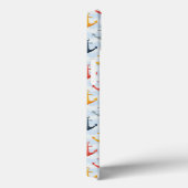 Nautisches Muster mit Ankern Case-Mate iPhone Hülle (Rückseite / Rechts)