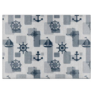 Nautisches Muster Schneidebrett