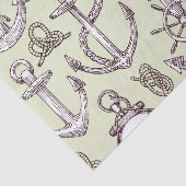 Nautisches Muster Seidenpapier (Ausschnitt)