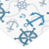 Nautisches Muster Tischdecke (Schrägansicht)