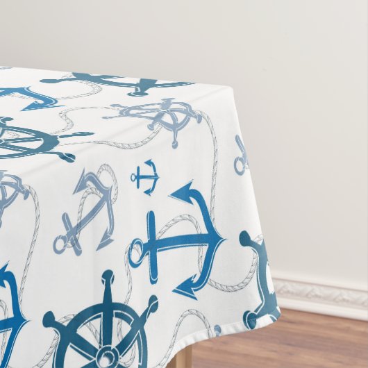 Nautisches Muster Tischdecke (Beispiel)