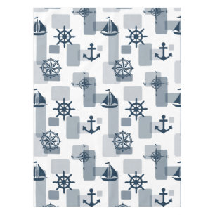 Nautisches Muster Tischdecke