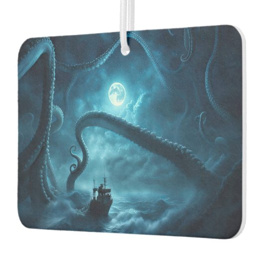 Nautisches Mysteriöses Kraken-Boot Autolufterfrischer (Links)