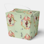 Nautisches Party mit Wasserfarbe Geschenkschachtel (Rückseite)