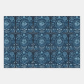 Nautisches Schiff-Ozean-Fragebild Nr. 7 Geschenkpapier Set (Vorderseite)